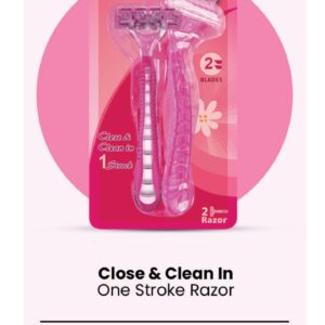 Close & Clean In One Stroke Razor (Pack of 2)