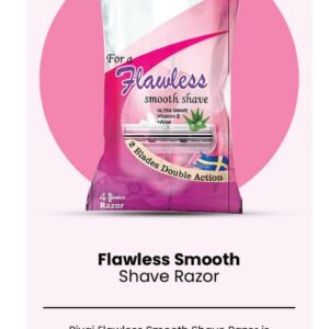 Flawless Smooth Shave Razor (Pack of 4)