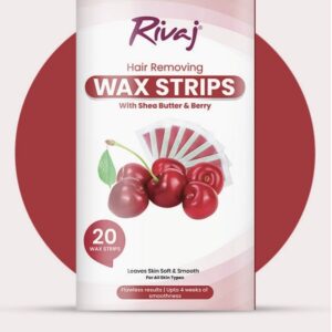 Hair Removing Wax Strips - Shea Butter & Berry