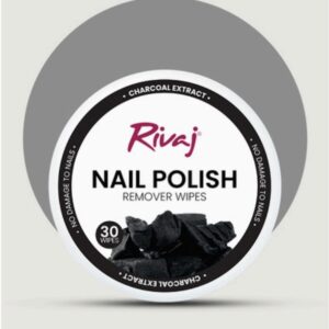 Nail Polish Remover Wipes (Charcoal Extract)