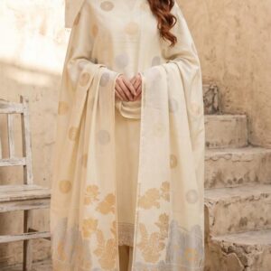 ‎JAQCAURD DORIYA Lawn -S-J-COL-6 SKIN WHITE